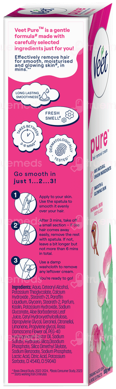 Veet Pure Normal Skin Hair Removal Cream 100gm
