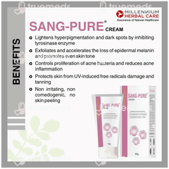Millennium Herbal Care Sang Pure Cream 50 GM