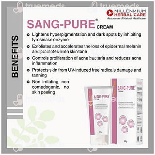 Millennium Herbal Care Sang Pure Cream 50 GM