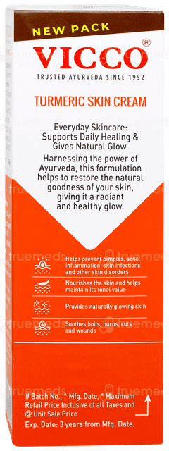 Vicco Turmeric Skin Cream 50gm