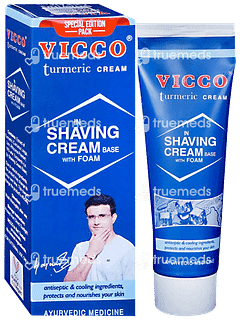 Vicco Turmeric Shaving Cream 70gm Vicco Turmeric Shaving Cream 70gm