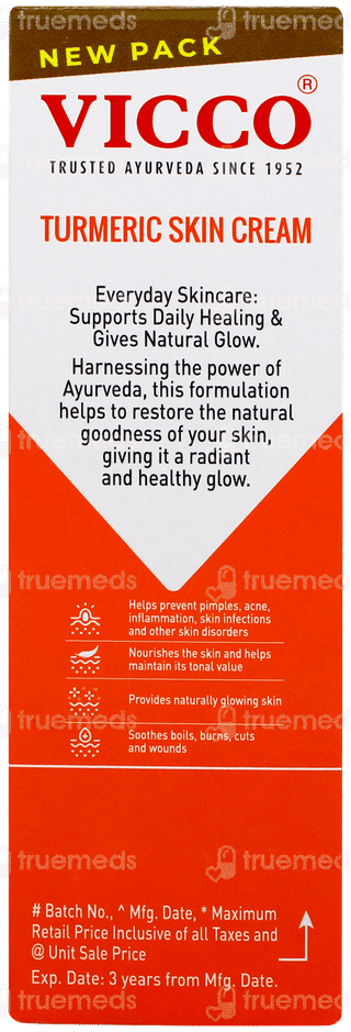 Vicco Turmeric Skin Cream 30gm