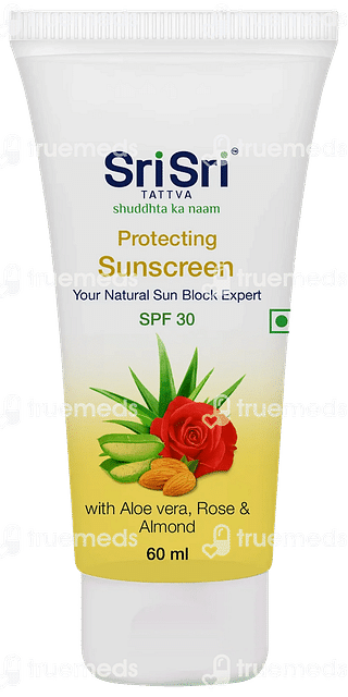 Sri Sri Tattva Protecting Spf 30 Sunscreen Cream 60 ML