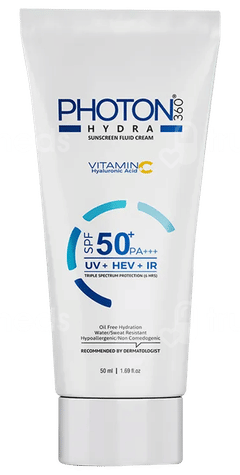 Photon Hydra 360 Sunscreen Fluid Cream 50 Ml Photon Hydra 360 Sunscreen Fluid Cream 50 Ml