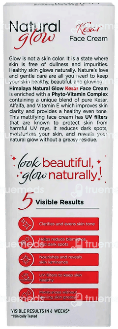 Himalaya Natural Glow Kesar Face Cream 50gm