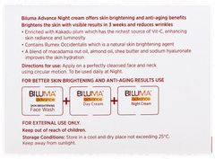 Biluma Advance Night Cream 45gm