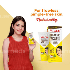 Vicco Turmeric Wso Skin Cream 15Gm