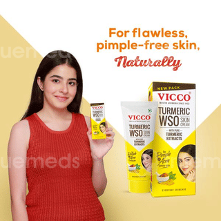 Vicco Turmeric Wso Skin Cream 15Gm