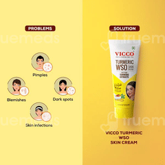 Vicco Turmeric Wso Skin Cream 15Gm