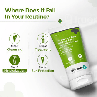 The Derma Co 1 % Salicylic Acid Oil Free Moisturizer Cream 50 Gm