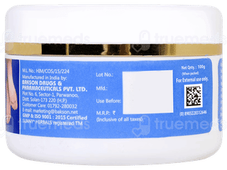 Baksons Sunny Herbals Foot Cream 100Gm