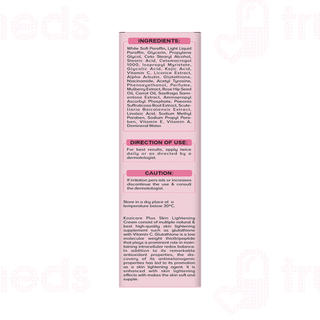 Kozicare Plus Skin Lightening Cream 60ml