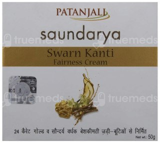 Patanjali Saundarya Swarn Kanti Fairness Cream 50Gm