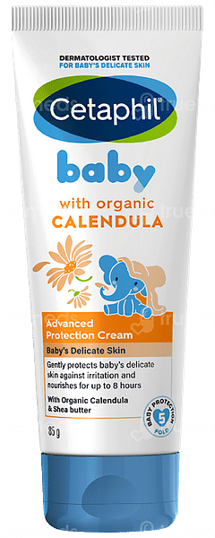 Cetaphil Baby Advanced Protection With Organic Calendula Cream 85gm Cetaphil Baby Advanced Protection With Organic Calendula Cream 85gm