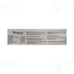 Medsolar Sunscreen Spf 50 Pa+++ Cream 100 GM