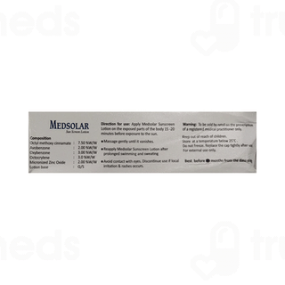 Medsolar Sunscreen Spf 50 Pa+++ Cream 100 GM
