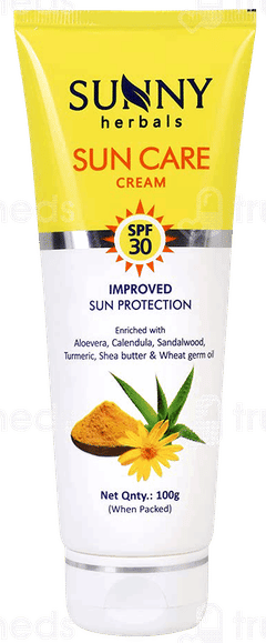 Baksons Sunny Herbals Sun Care Spf 30 Cream 100Gm