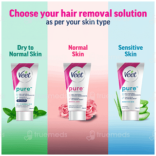 Veet Pure Aloe Vera Sensitive Skin Hair Removal Cream 50gm