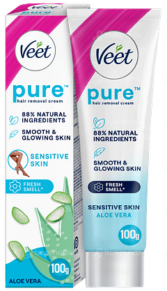 Veet Pure Sensitive Skin Hair Removal Cream 100gm