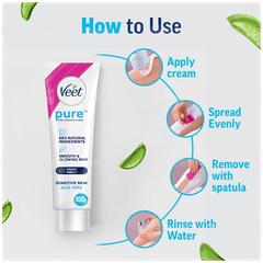 Veet Pure Sensitive Skin Hair Removal Cream 100gm