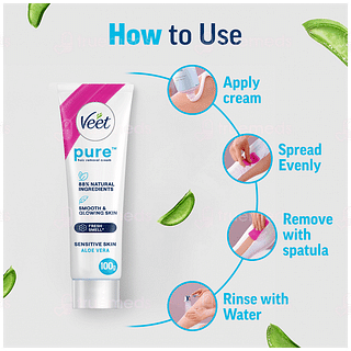 Veet Pure Sensitive Skin Hair Removal Cream 100gm