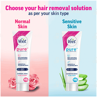 Veet Pure Sensitive Skin Hair Removal Cream 100gm