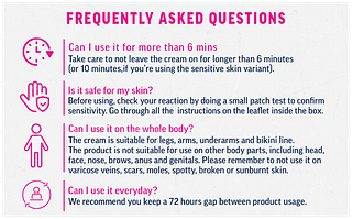 Veet Pure Sensitive Skin Hair Removal Cream 100gm