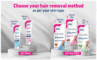Veet Pure Sensitive Skin Hair Removal Cream 100gm