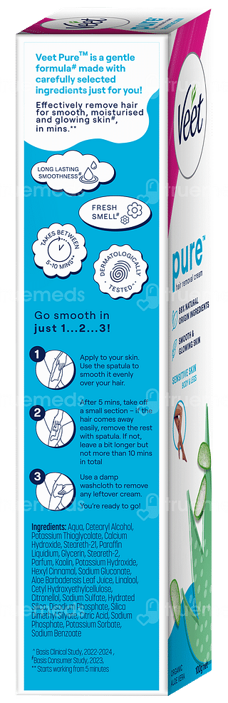 Veet Pure Sensitive Skin Hair Removal Cream 100gm