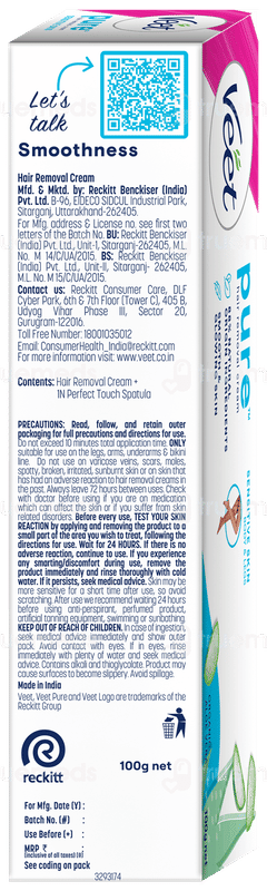 Veet Pure Sensitive Skin Hair Removal Cream 100gm