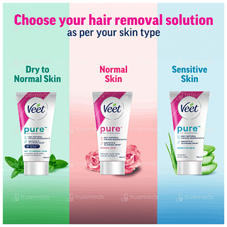 Veet Pure Dry Skin Hair Removal Cream 50gm