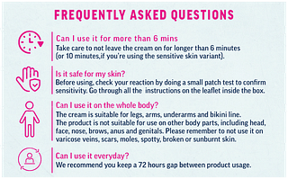 Veet Pure Dry Skin Hair Removal Cream 50gm