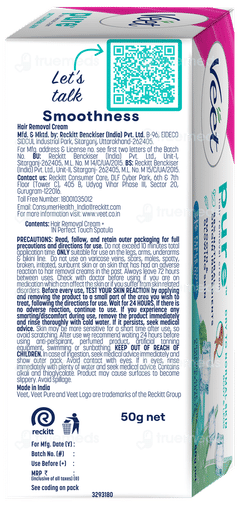 Veet Pure Dry Skin Hair Removal Cream 50gm