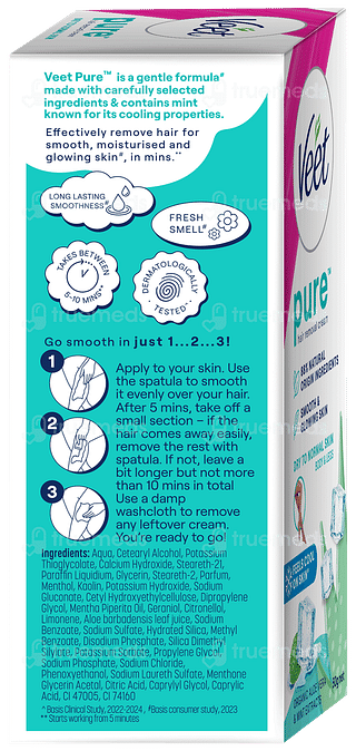 Veet Pure Dry Skin Hair Removal Cream 50gm
