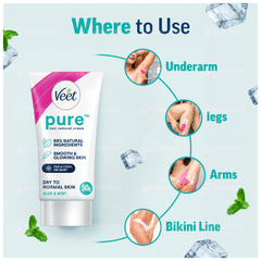 Veet Pure Dry Skin Hair Removal Cream 50gm