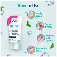 Veet Pure Dry Skin Hair Removal Cream 50gm