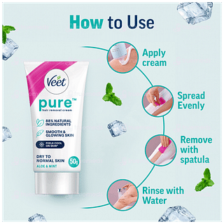Veet Pure Dry Skin Hair Removal Cream 50gm