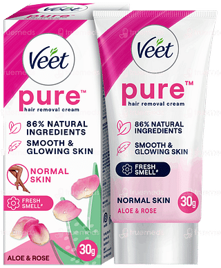 Veet Pure Normal Skin Hair Removal Cream 30gm