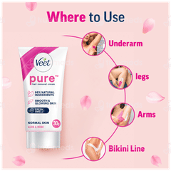 Veet Pure Normal Skin Hair Removal Cream 30gm