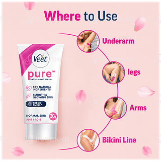 Veet Pure Normal Skin Hair Removal Cream 30gm