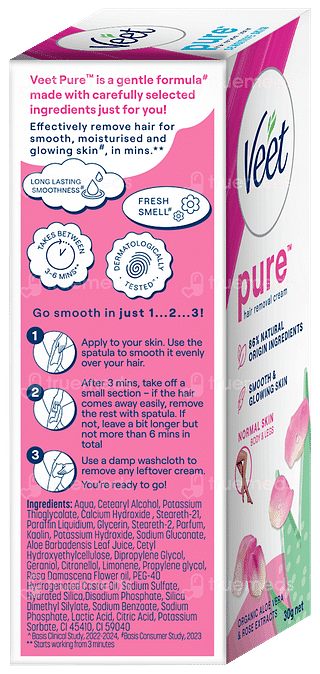 Veet Pure Normal Skin Hair Removal Cream 30gm