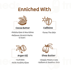 Mcaffeine Naked And Rich Choco Body Butter 100gm