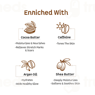 Mcaffeine Naked And Rich Choco Body Butter 100gm
