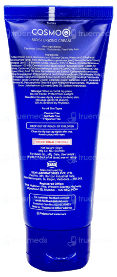 Cosmoq Moisturizing Cream 50gm