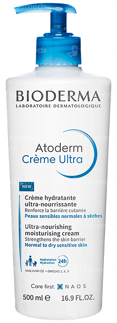 Bioderma Atoderm Ultra Nourishing Cream 500ml