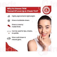 Tnw Tunnel Of Love Lip And Cheek Tint With Rosehip Oil Cream 5 GM