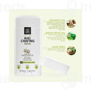 Pee Safe Natural Anti Chafing Stick Cream 75 Gm