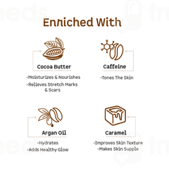 Mcaffeine Naked And Rich Choco Body Butter 250gm