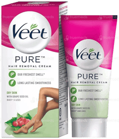 Veet Pure Dry Skin Hair Removal Cream 30Gm