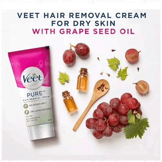 Veet Pure Dry Skin Hair Removal Cream 30Gm